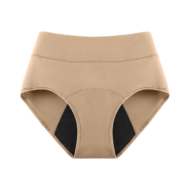 Ropa interior para mujeres con flujo abundante, alta absorción, a prueba de fugas, bragas menstruales posparto para damas.