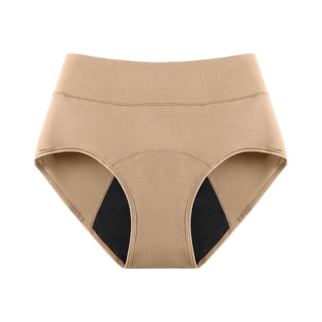 Ropa interior para mujeres con flujo abundante, alta absorción, a prueba de fugas, bragas menstruales posparto para damas.