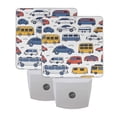 thumbnail image 7 of Hand Drawing Vehicles Night Light 2 Pack LED Nightlight Plug into Wall Dusk to Dawn Sensor Soft White, 7 of 7