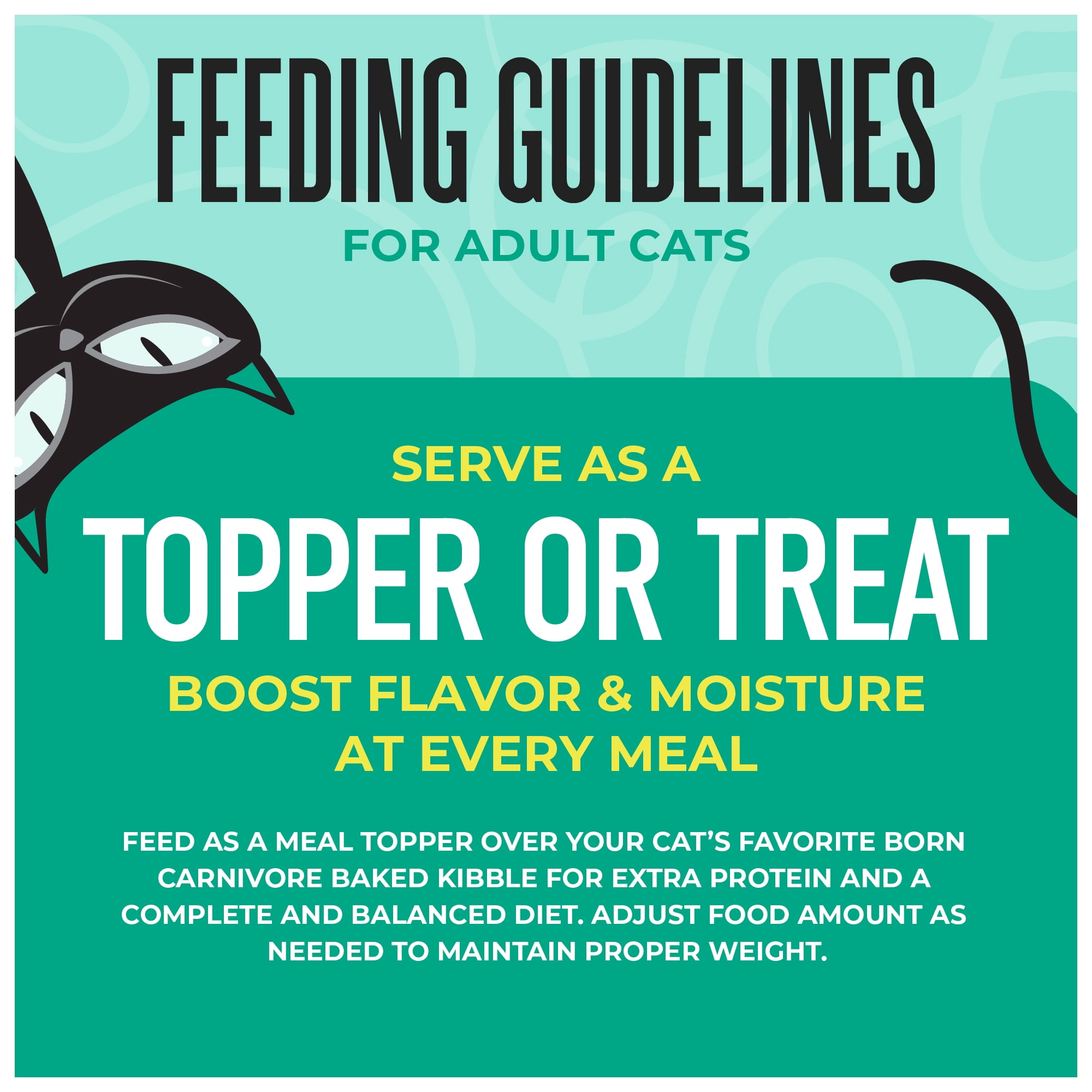 (12 pack) Tiki Cat Born Carnivore Complements Wet Cat Food Topper, Variety Pack 2.1 oz. Pouch (12 Pack)