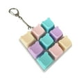 thumbnail image 1 of Xuanheng Keyboard Clicker Toy Adults Gifts Funny Lightweight Cube Keyboard Fidget Toy Macaron Bear, 1 of 8