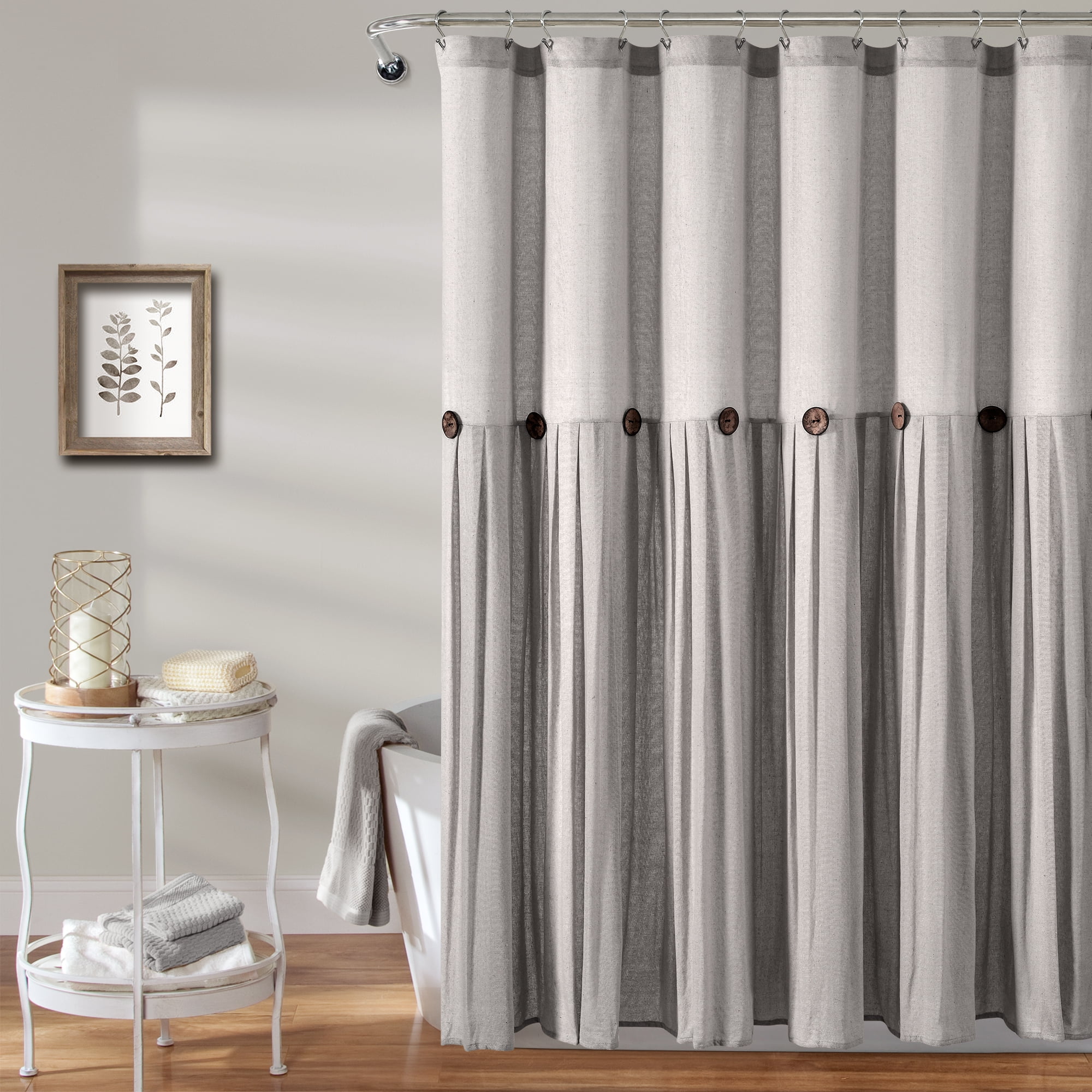 shower curtain buttons