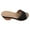 Black, variant on Jsaierl Sandals for Women Dressy Summer, Flat Shoes Ladies Beach Sandals Summer Non-Slip Causal Slippers Size 9.5