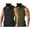 Black/Army Green(2Pcs), variant on Men's 2 Pack Sport Tank Tops Workout Muscle Tee Bodybuilding T Shirts