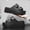 black, variant on Women's Beige Dual Buckle Platform EVA Slide Sandals