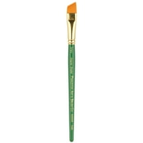 Princeton Brush Lauren Golden Synthetic Watercolor & Acrylic Brush, Angular Shader, 1/2"