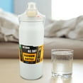 thumbnail image 3 of Bouteille d'Eau Isolée Demi-Gallon avec Couvercles, Gourde de Sport en Acier Inoxydable sous Vide avec Couvercles à Paille Étanche Large Ouverture Réutilisable Triple Paroi Thermo Mug pour Extérieur, 3 of 7