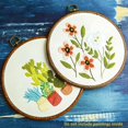thumbnail image 2 of Ccdes Photo Frame Cross-Stitch Embroidery Circle Hand Sewing Kit Craft Accessories, Hand Embroidery, Cross-Stitch, 2 of 8
