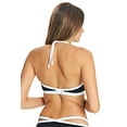 thumbnail image 2 of Freya Womens Back to Black Soft Cup Triangle Bikini Top, 32F, Black, 2 of 2