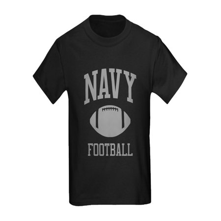 - CafePress - U.S. Navy Football - Kids Dark T-Shirt
