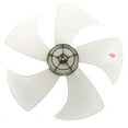 thumbnail image 3 of 14 Inch Plastic 5 Leaves Fan Blade with Nut Cover Fan Blades For Pedestal Fan, 3 of 10