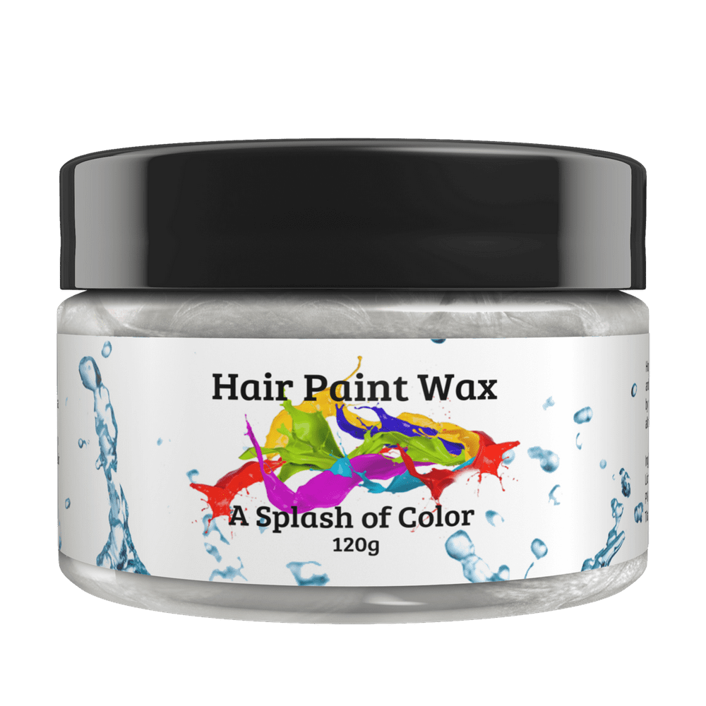 White Hair Paint Wax