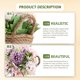 thumbnail image 5 of Flores artificiales para el hogar, bonsái, decoración, hortensias, adorno, escena, diseño, ramo, 5 of 7