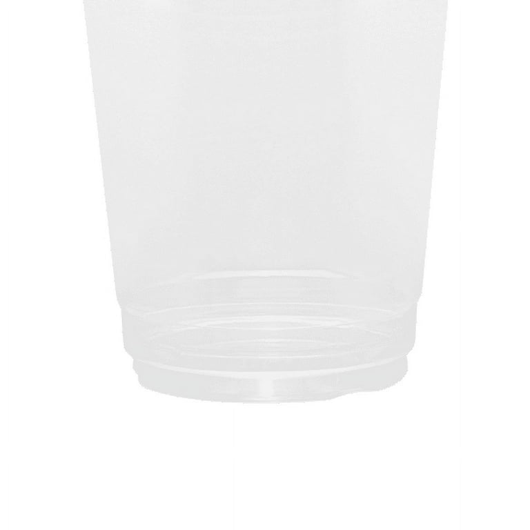 PET Plastic Cups, 92 mm Rim Diameter, 12 oz, Clear, 1,000/Carton