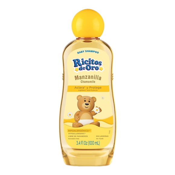 Shampoo Ricitos de Oro manzanilla aclara y protege 100 ml