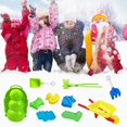 thumbnail image 1 of 10 UNIDS Snow Snowball Maker Clip Maker Animal Shaped Castle Snow Sand Mold Tool Winter Snow Toys Kit Wmkox8yii shdjk6575, 1 of 1