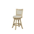 thumbnail image 3 of Linon Sydnee Counter Stool, Natural, 25.75 inch Seat Height, 3 of 4