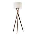 thumbnail image 2 of Adesso Bryce Adjustable Floor Lamp - Walnut, Brown, 2 of 4