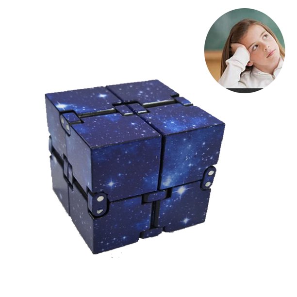 Fidget Cube For Children And Adults Stress And Anxiety Relief Cool Hand Mini Kill Time Toys Cube For Add Adhd Walmart Com