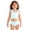 Light Blue, variant on BOBOGOJP Girls Swimsuit 2 Piece Bathing Suits Fashion Stripe Print Bikini Tankini Swimwear Bow Strap Soft Beach Swimsuit (Purple, 5-6 Years)