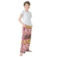 thumbnail image 4 of FORMRS Kids Pajama Pants with Pockets Size 6-8Y Boys Lounge Sleep Bottoms, Cute Doughnuts Pattern, 4 of 8