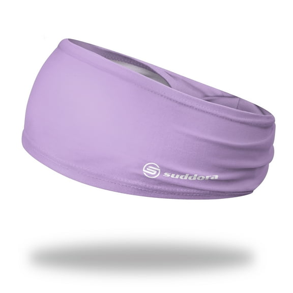 Suddora Lavender Tapered Headband - Running, Fashion, and Outdoor Activities