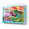 thumbnail image 2 of Epic Art 'Alligator 3' by Dean Russo, Acrylic Glass Wall Art, 16"x12", 2 of 8