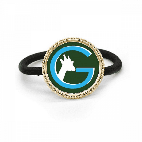 Height Giraffe Outline Neck Silver Metal Hair Tie And Rubber Band Headdress