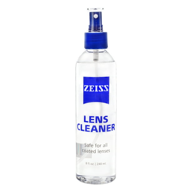 ZEISS Lens Cleaner, Eye Glasses Cleaner Spray & Wipe Solution, 8 fl oz