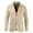 Beige, variant on Quealent Men's Two Button Velvet Suit Jacket Working Buttonholes Blazer (Beige,M)