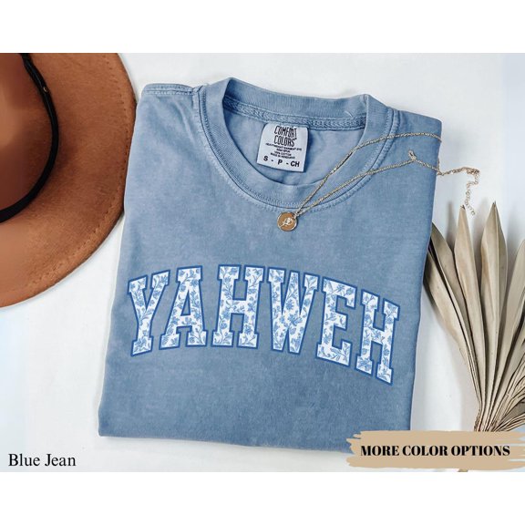 Yhwh Christian Yahweh Exodus 3:15 Design Faith Men And Women Bible Verse Sweater T-Shirt