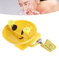 thumbnail image 1 of Estación De Lavado De Ojos, Cabezales De Pulverización Dobles, Flujo De Agua Estable, Fácil Instalación, Lavador De Ojos De Emergencia De Acero Inoxidable 304 Para Laboratorio, 1 of 7