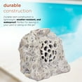 thumbnail image 4 of Solar White Outdoor Bluetooth Rock Speaker - Set of 2, 4 of 10