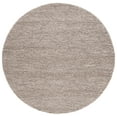 thumbnail image 2 of SAFAVIEH Natura Feride Geometric Area Rug, Brown, 4' x 4' Round - Scandinavian Design, Brown, Handmade Wool Blend, Ideal for Living Room, Bedroom, Dining Space, 2 of 11