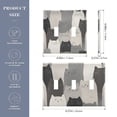 thumbnail image 2 of Yayeee Toggle Light Switch Wall Plate 2-Gang 4.56"x4.48" Decorative Outlet Cover, Gray Cute Cats, 2 of 7