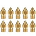 thumbnail image 4 of Seitruly 10 Uds. Cabezales de boquilla de latón para impresora 3D MK8 extrusor cabezales de impresión reemplazo para CR 10 Type2 NO2, 4 of 6