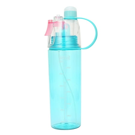 Sport Cycling Mist Spray Water Gym Beach Bottle Leak-proof Drinking