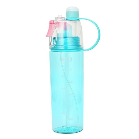 Sport Cycling Mist Spray Water Gym Beach Bottle Leak-proof Drinking (Best Water Bottle For Gym)