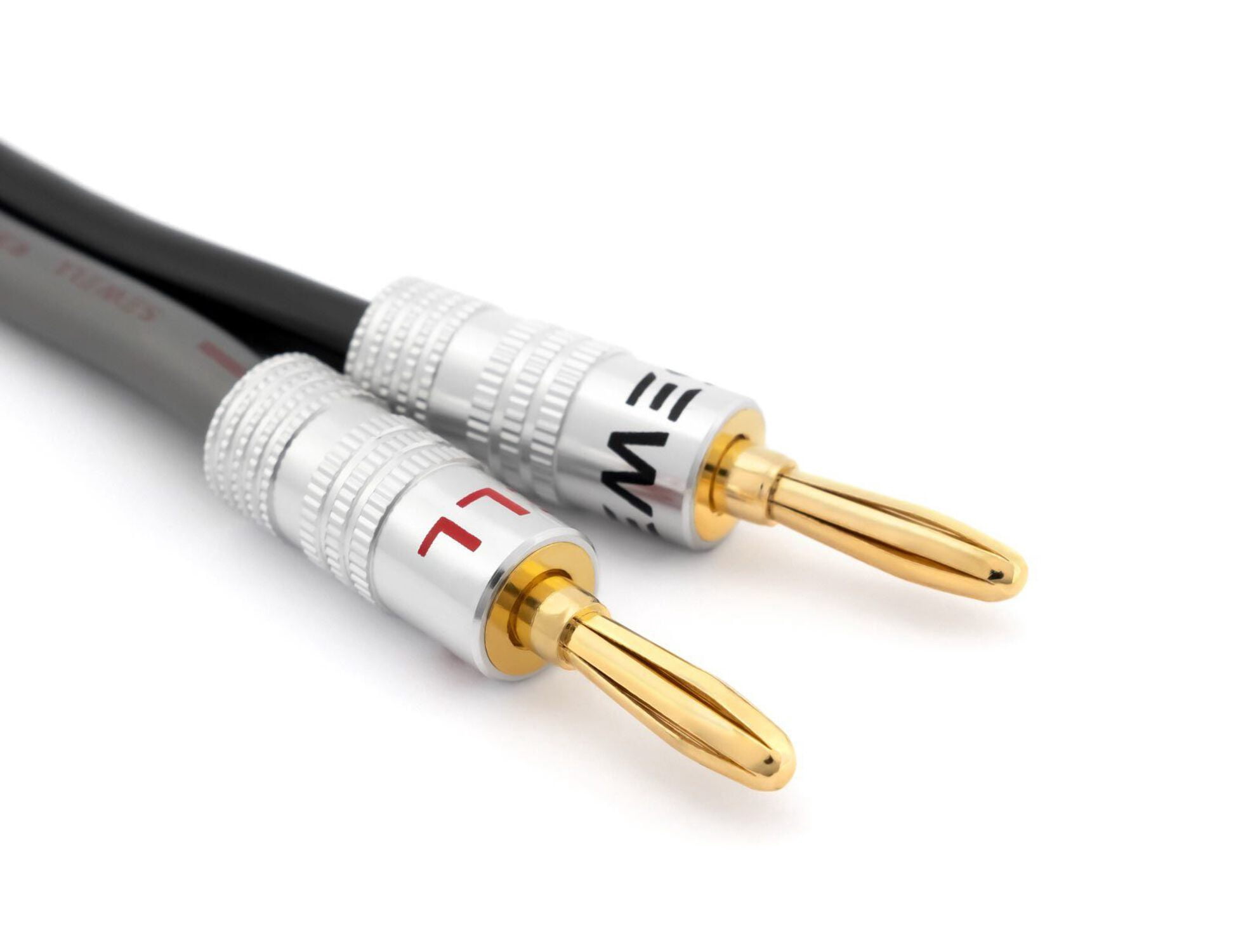 Sewell Silverback Speaker Wire with Banana Plugs