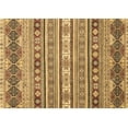 thumbnail image 1 of Ahgly Company Indoor Rectangle Abstract Brown Modern Area Rugs, 3' x 5', 1 of 4
