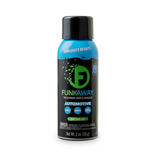 FunkAway Automotive Full-Release Odor Blaster Aerosol Spray, 2 oz ...