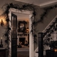 thumbnail image 5 of Halloween Black Maple Leaf Vine, Artificial Soft Rubber Branch for Indoor Gothic Decoration, Dark Vine for Halloween Home Styling Enthusiasts, 5 of 6