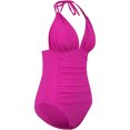 thumbnail image 4 of Faithtur Combinaison de Maillot de Bain d'Été pour Femmes Bikini Slim Slim Fit à Col Rond, 4 of 9