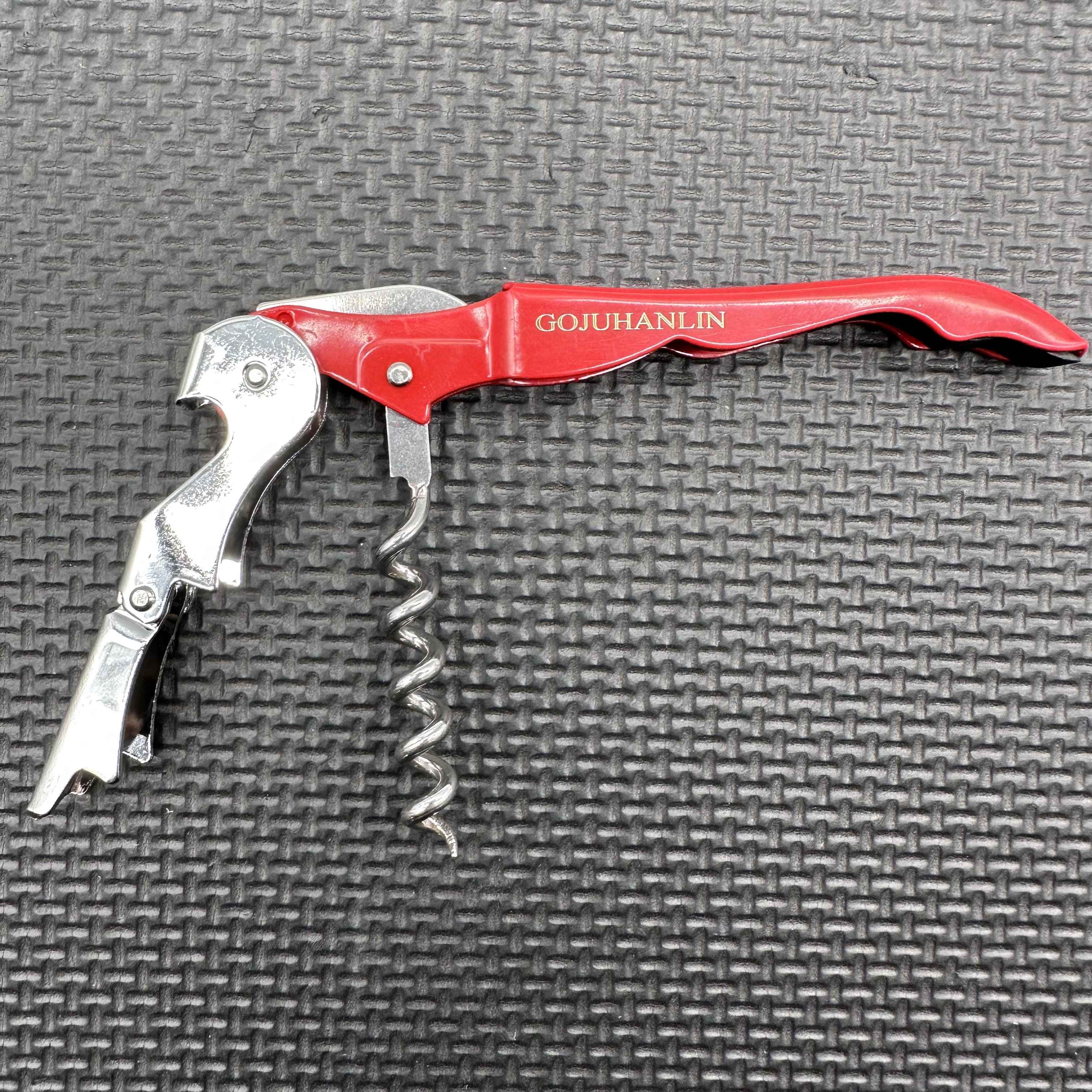 GOJUHANLIN Corkscrew s Wine Opener Wine Keys Bulk Stainless Steel Fold