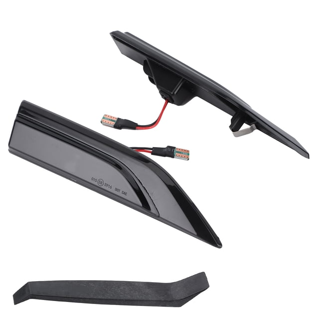 Luz de posición lateral de coche, indicador LED para guardabarros de Color ahumado, 7E0949101, para T6 Transporter, 2 uds. Jadeshay A