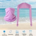 thumbnail image 4 of Abomasnow Womens Cooling Shawl Arm Sleeves with Neck Gaiter Face Sun protection Anti-UV for Driving Riding Fishing, 4 of 9