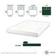 thumbnail image 2 of Colchón King Size Zinus de Memory Foam 15 cm Air Flow Firmeza Media para todas las edades. Colchón en Caja, 2 of 8