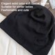 thumbnail image 3 of Gorro de punto holgado para mujer, gorro de punto con calavera suave y cálido para invierno, 3 of 5