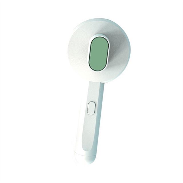 Methold Peine eléctrico para el cuidado de mascotas, cepillo de pelo DIY de belleza, limpieza inalámbrica de agujas de plástico para el hogar con Aseo de mascotas Blanco Methold PT003877-02B