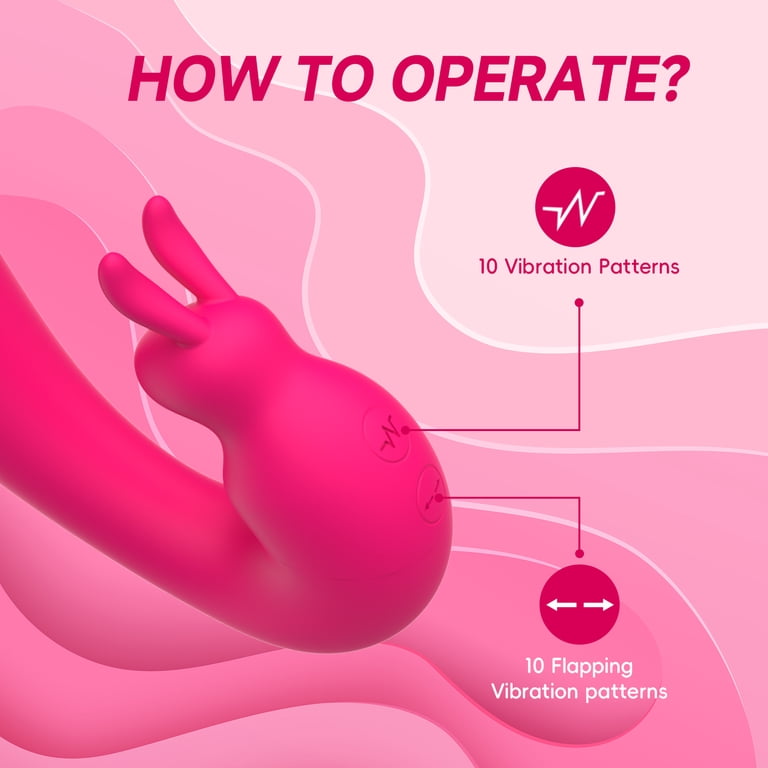 Obgado 2 IN 1 Wearable Vibrator Adult Sex Toys for Women, Vibrator for  Women Rabbit Vibrator with 10 Vibrating & Flapping Modes,Adult Toys -  Walmart.com